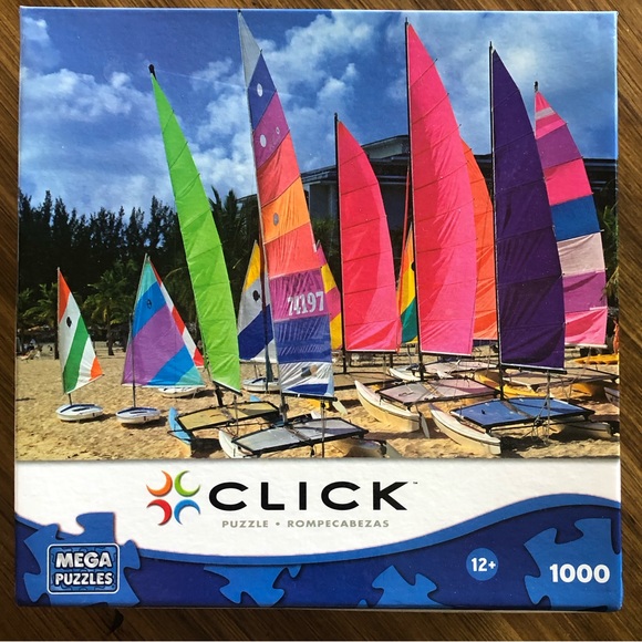 Click 1000 piece puzzle - Picture 1 of 3